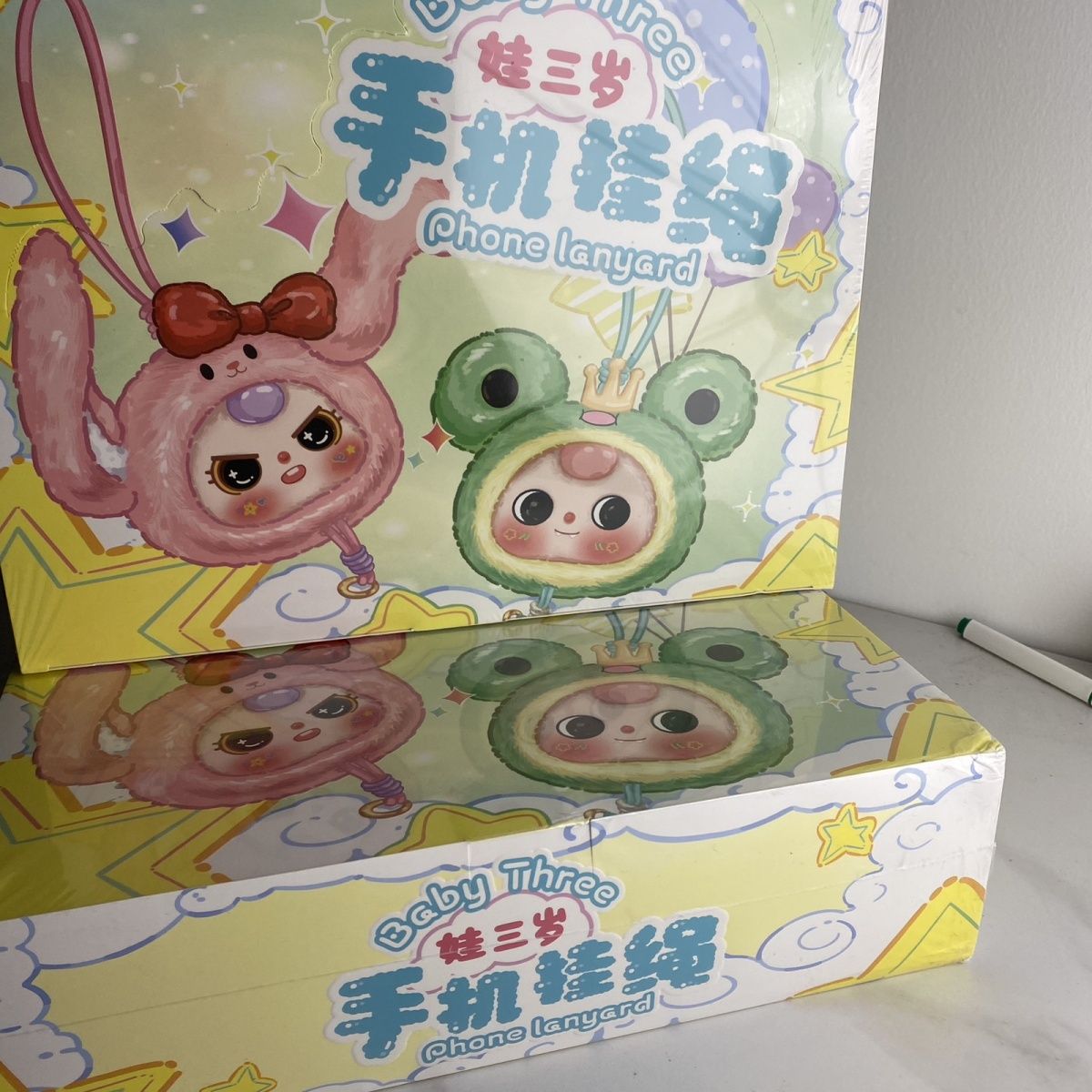 Baby Products In Sale - Baby Three Handyband Blind Box Vinyl-Gesichtsfigur