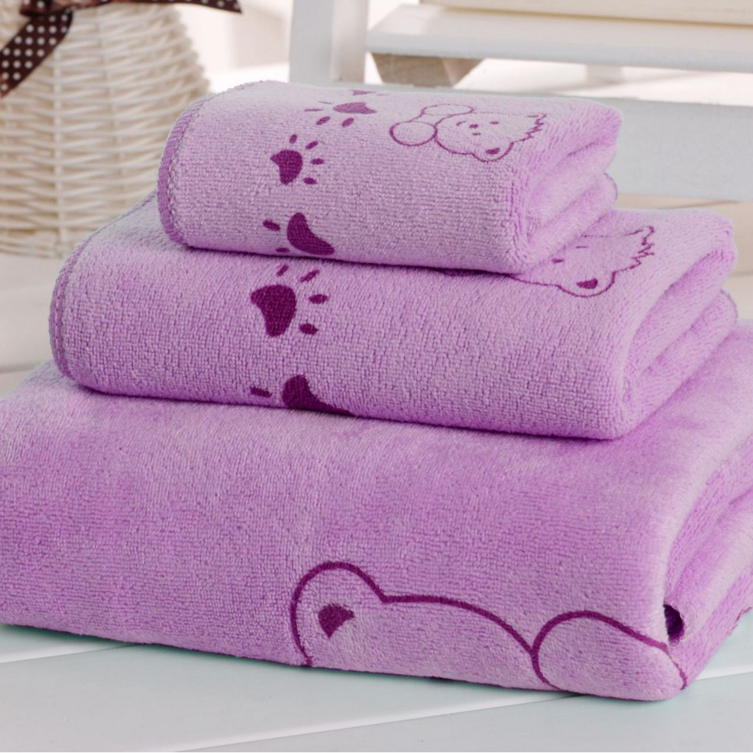 Baby Products For Bathing - 3 Stück Cartoon-Bär Baby-Badetuch Neugeborenen-Kindergesichtstuch Weiches