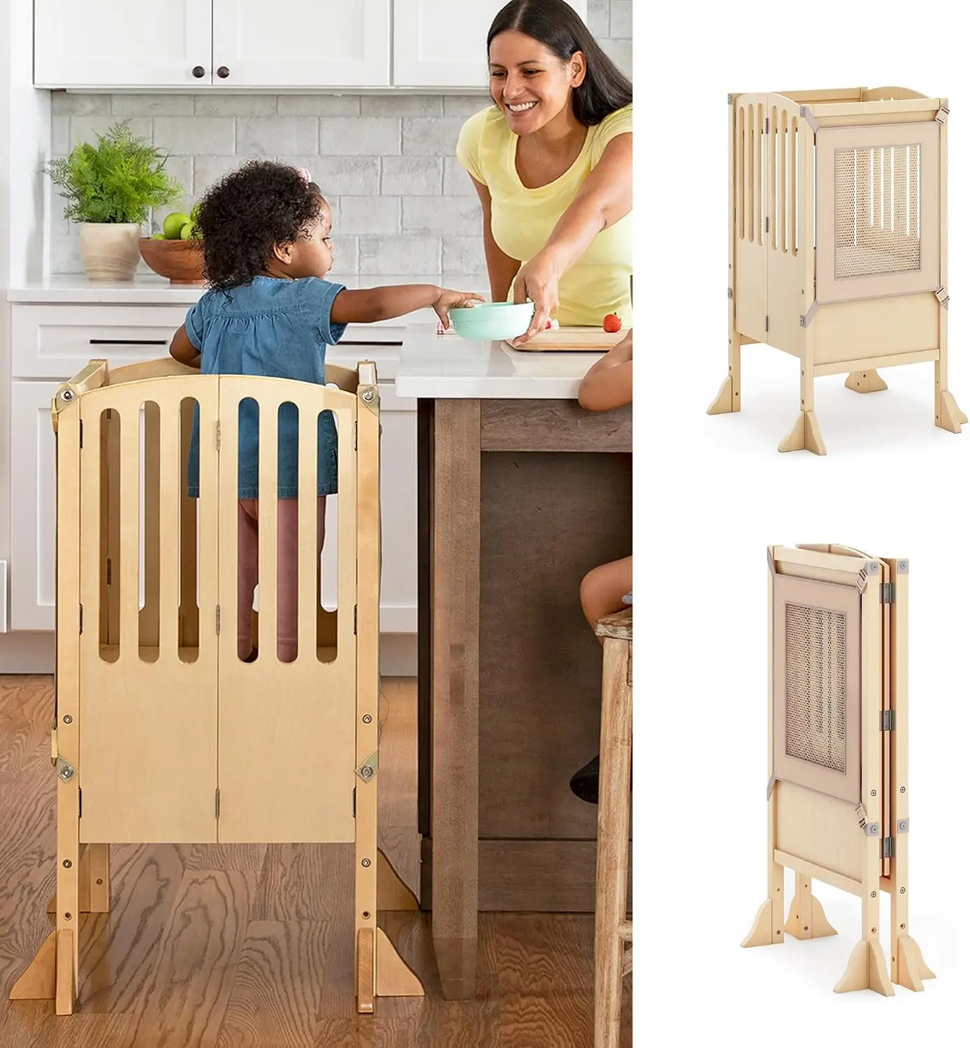 Toddler Learning Tower - Küchenhelfer ® Kleinkind-Turm-Tritthocker - Zeitgenössisch -