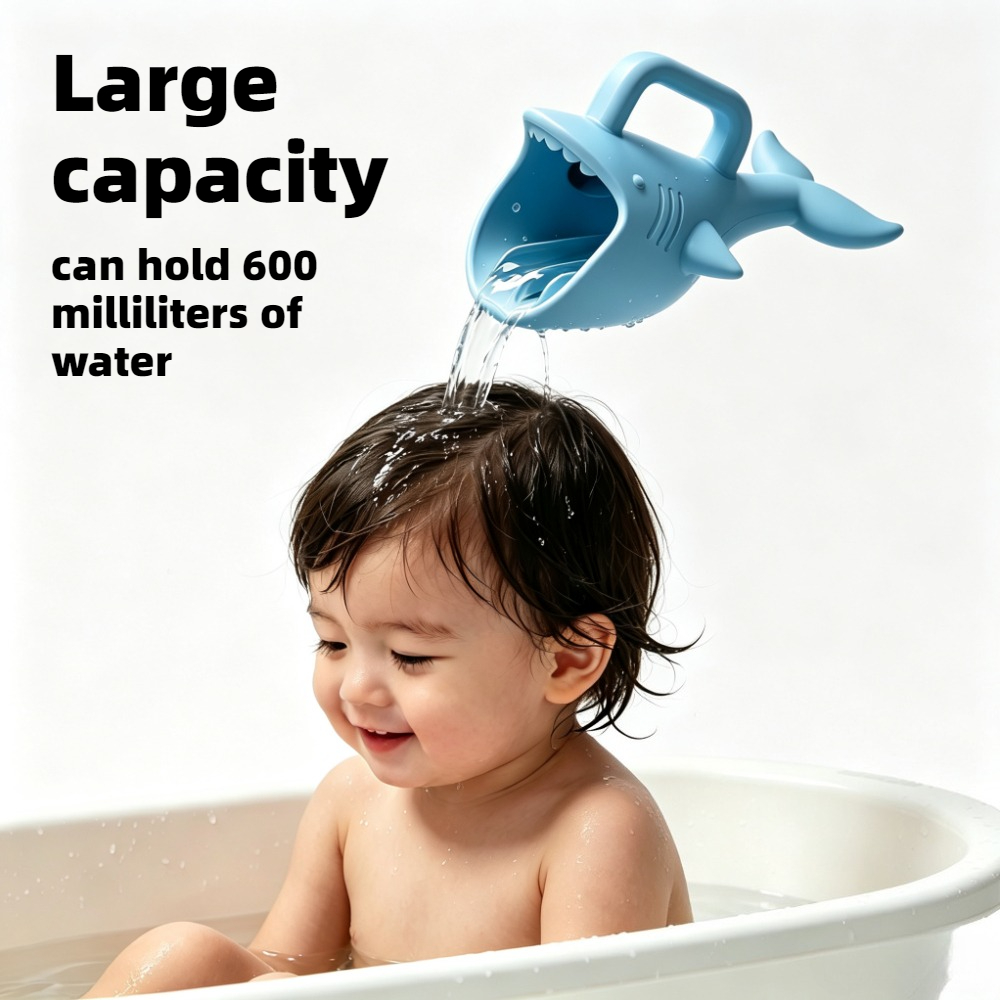 Silikon-Hai-Badespülbecher für – Baby Products For Bathing Bewertung und Preis