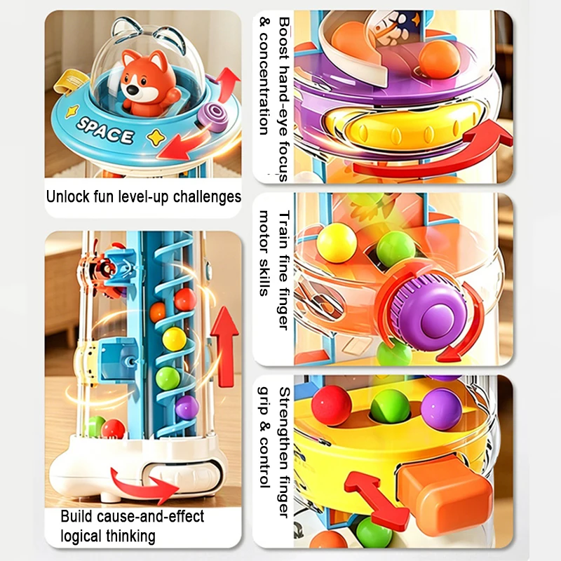 Montessori Kugel-Turmspielzeug – Toddler Learning Tower Bewertung und Preis