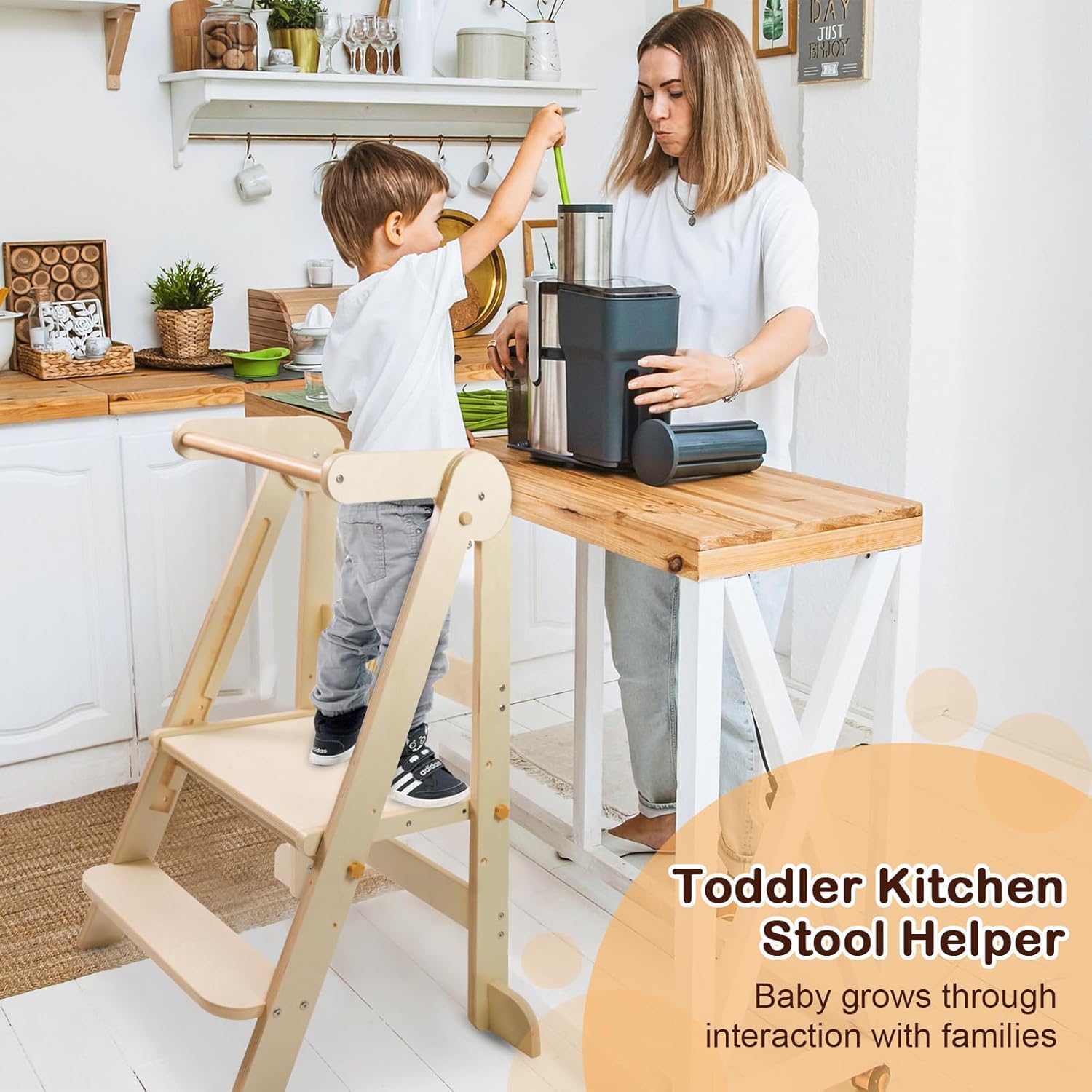 Faltbarer Küchenturm für Klein – Toddler Learning Tower Bewertung und Preis