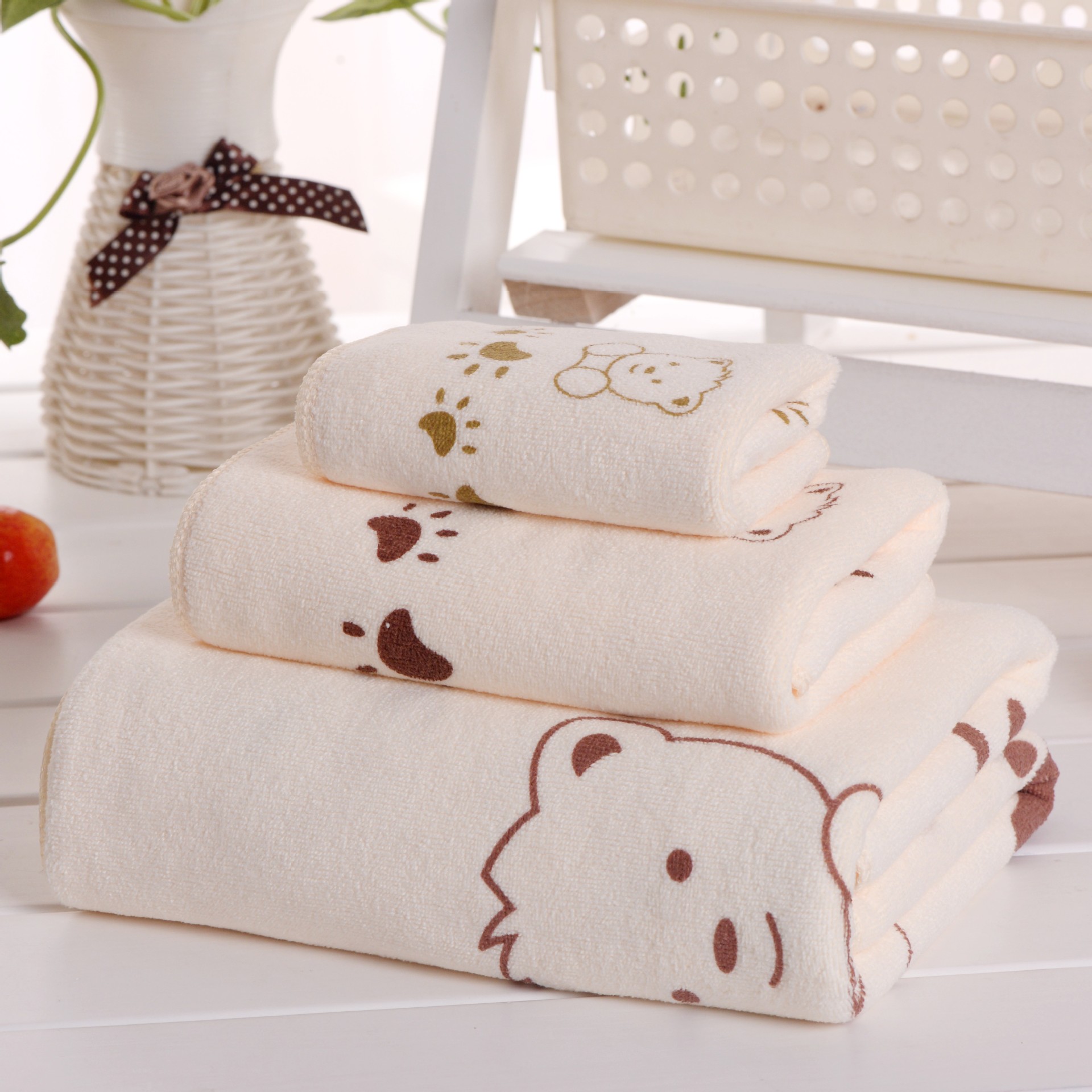 3 Stück Cartoon-Bär Baby-Badet – Baby Products For Bathing Bewertung und Preis