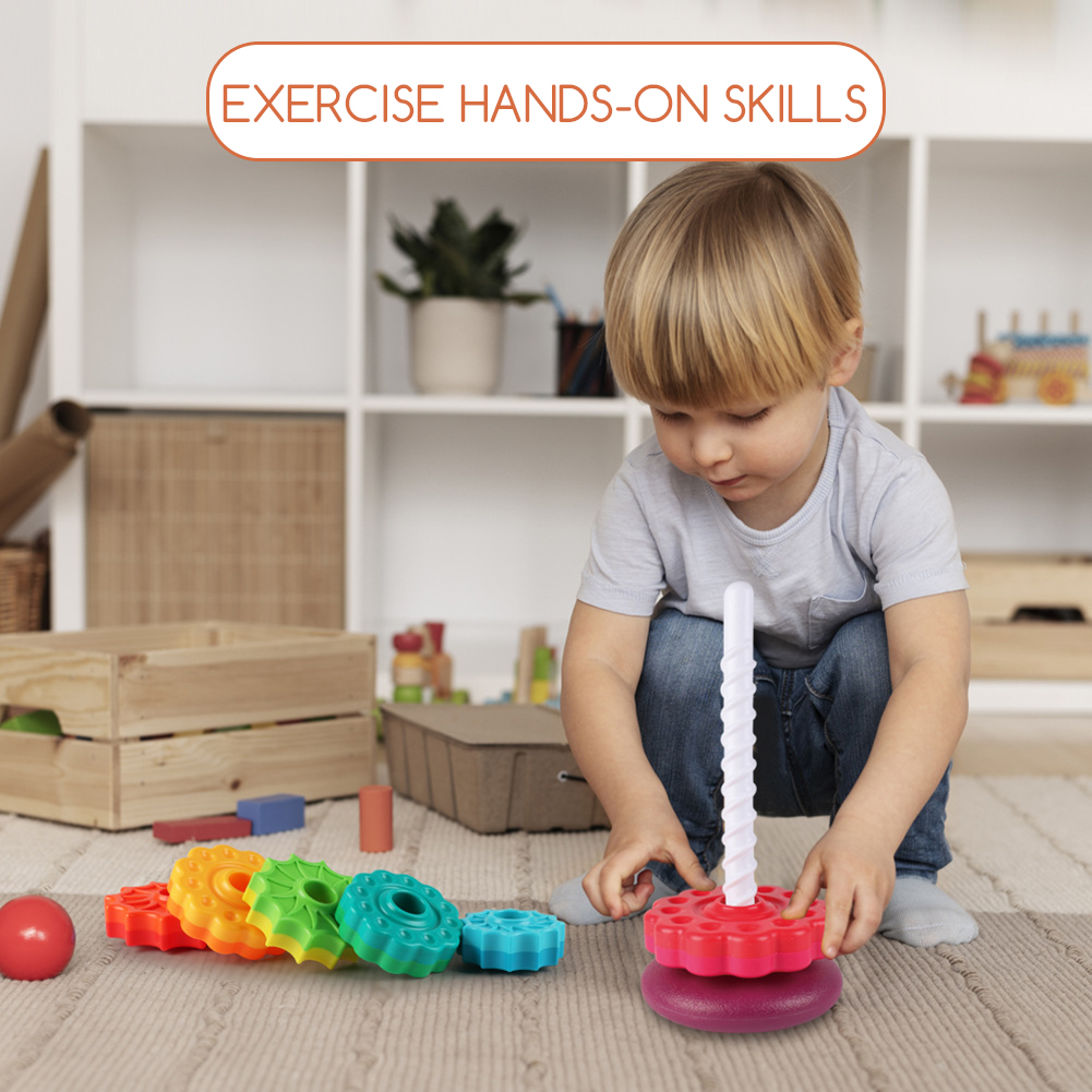 Regenbogen-Turm-Spielzeug für  – Toddler Learning Tower Bewertung und Preis