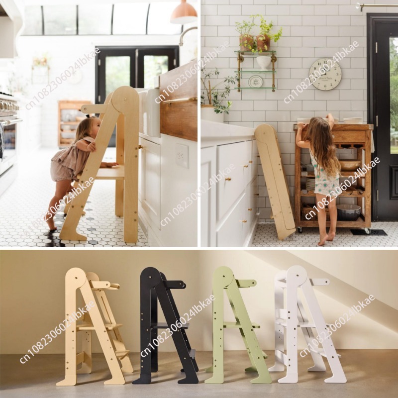 Klappbarer Lernturm aus Holz f – Toddler Learning Tower Bewertung und Preis