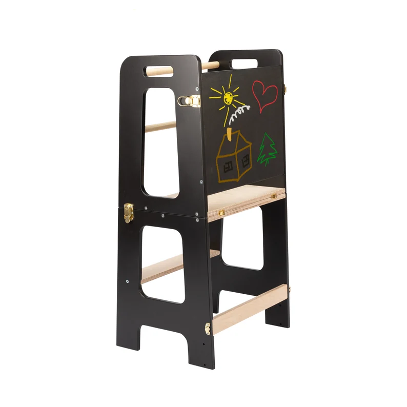 Klappbarer Lernturm für Kleink – Toddler Learning Tower Bewertung und Preis