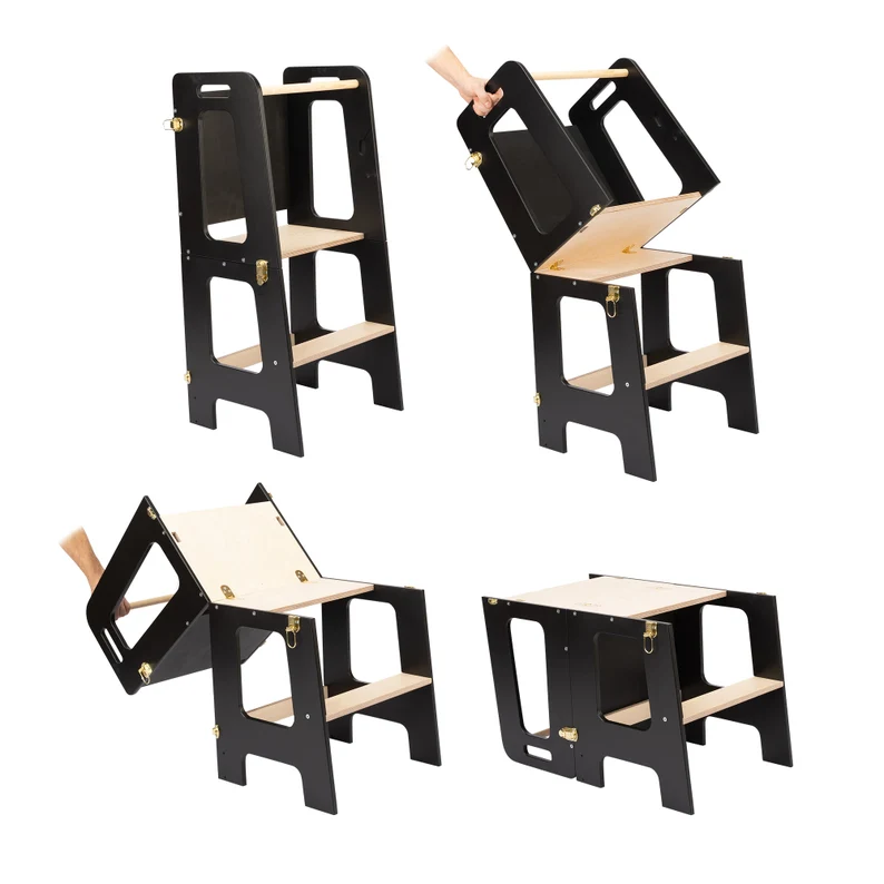 Klappbarer Lernturm für Kleink – Toddler Learning Tower Bewertung und Preis