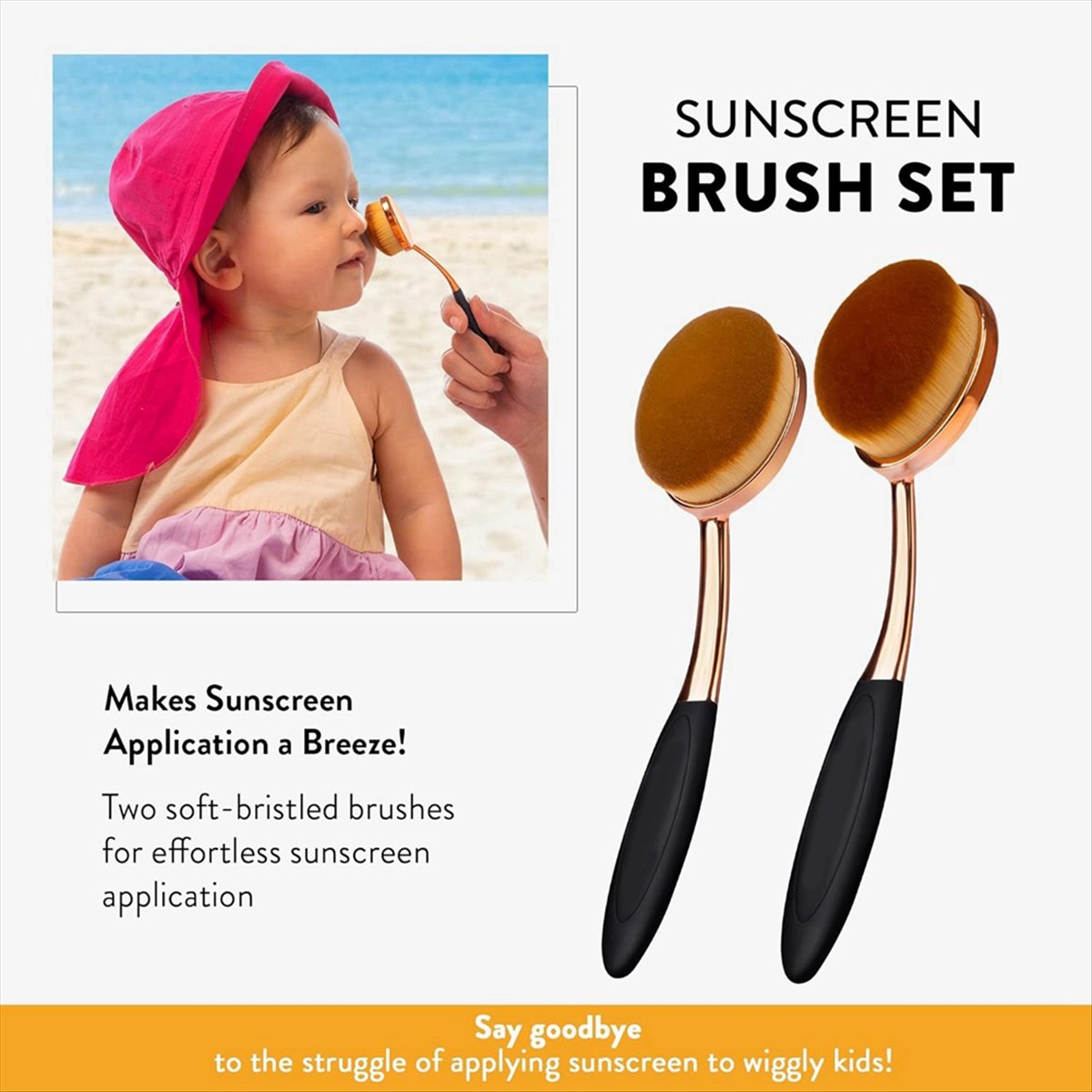 AA83 Sonnenschutz-Pinsel-Set - – Baby Sunscreen Lotion Bewertung und Preis
