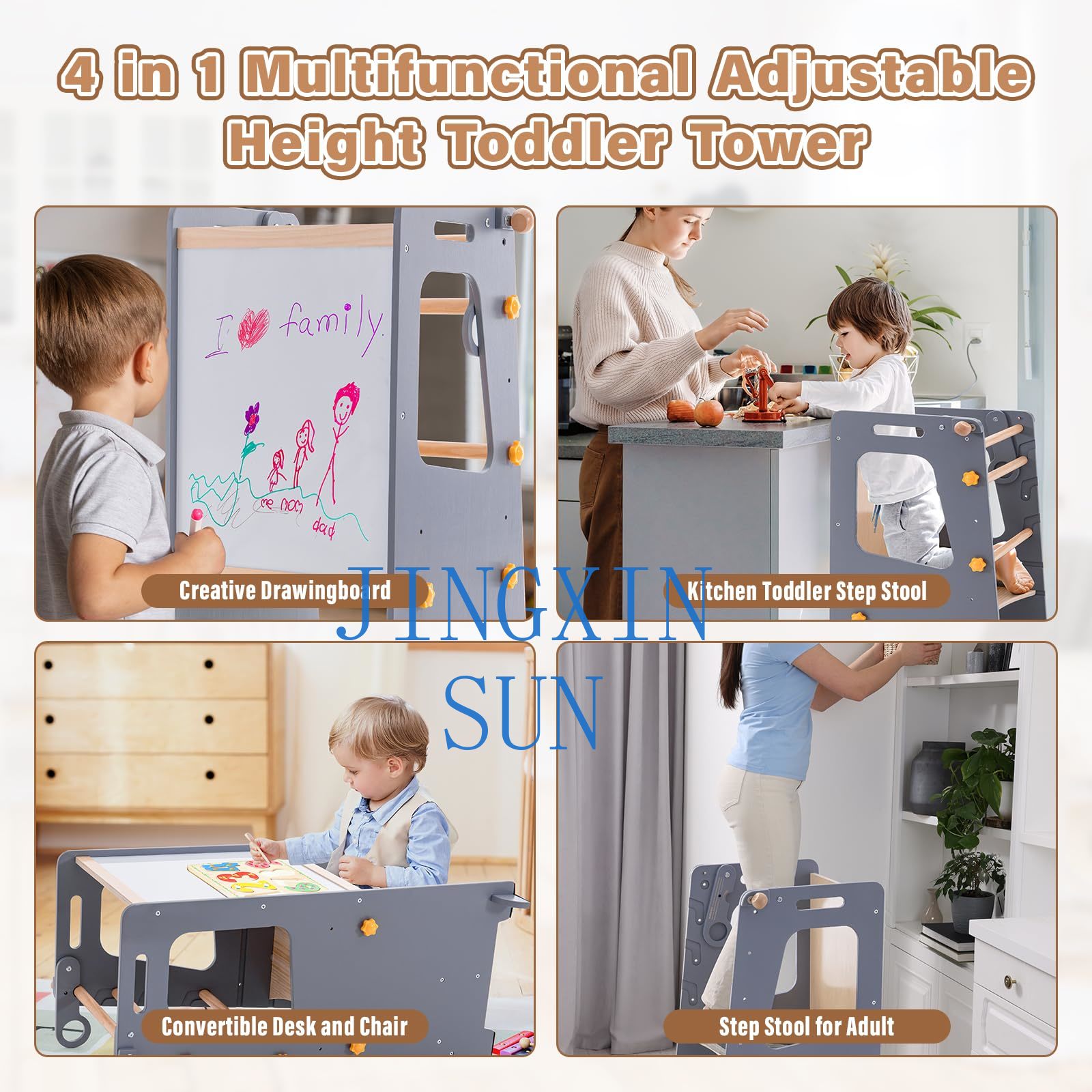 4-in-1-Küchenturm für Kleinkin – Toddler Learning Tower Bewertung und Preis